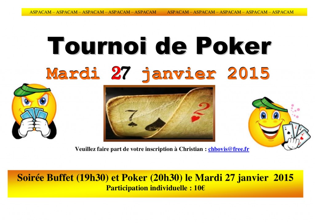 Poker du 27-01-2015